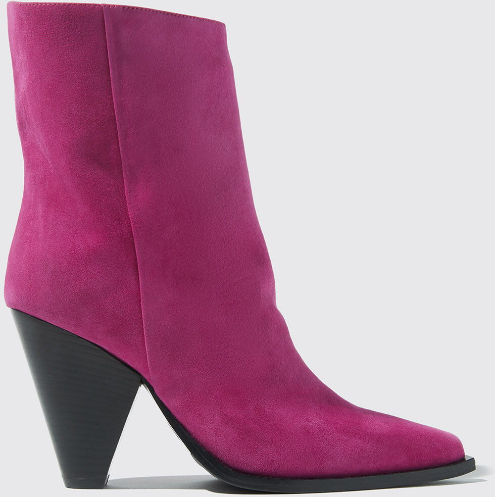 Scarosso Emily Fuchsia Suede - Donna Stivali Fucsia - Camoscio 40