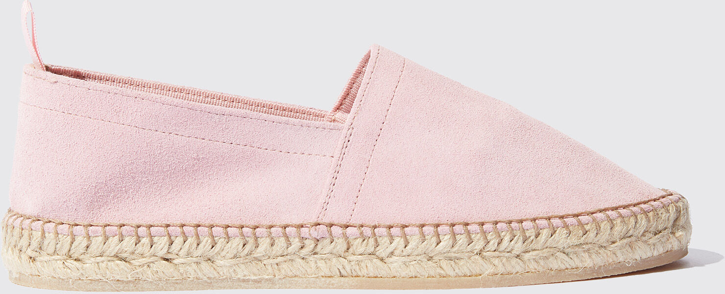 Scarosso Lola Pink Suede - Donna Espadrillas Rosa- Camoscio 36