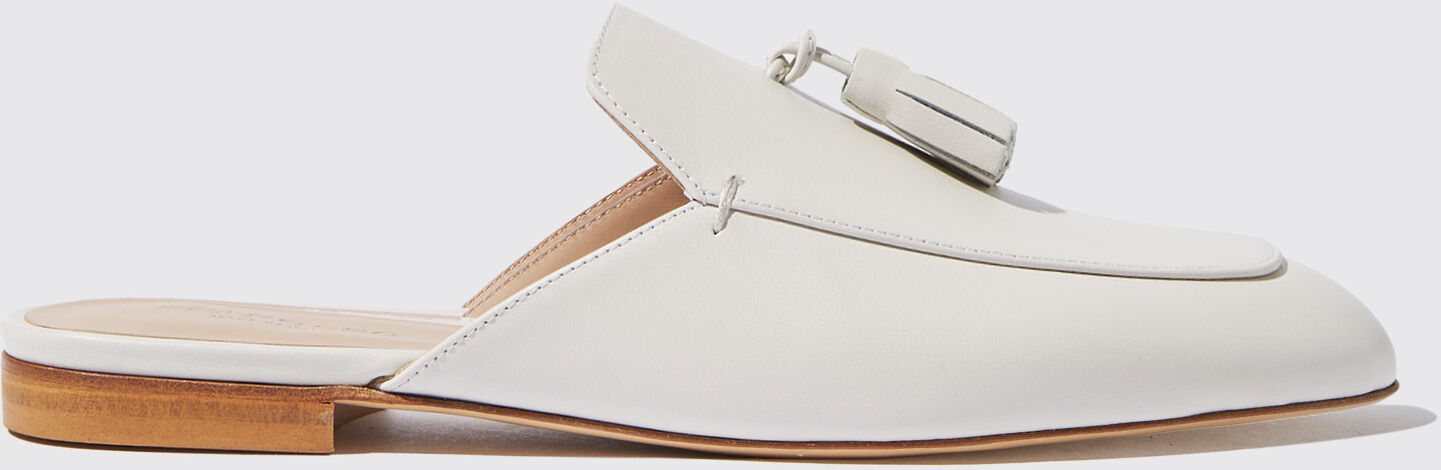 Scarosso Giorgina Bianca - Donna Mules White - Calf 37,5