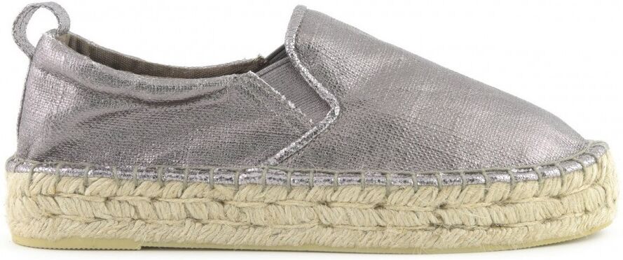 Colors Of California Sandalo Suola In Paglia Grigio EUR 36