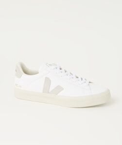 Veja Campo sneaker van leer - Grijs