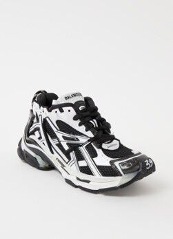 Balenciaga Runner sneaker met mesh details - Wit