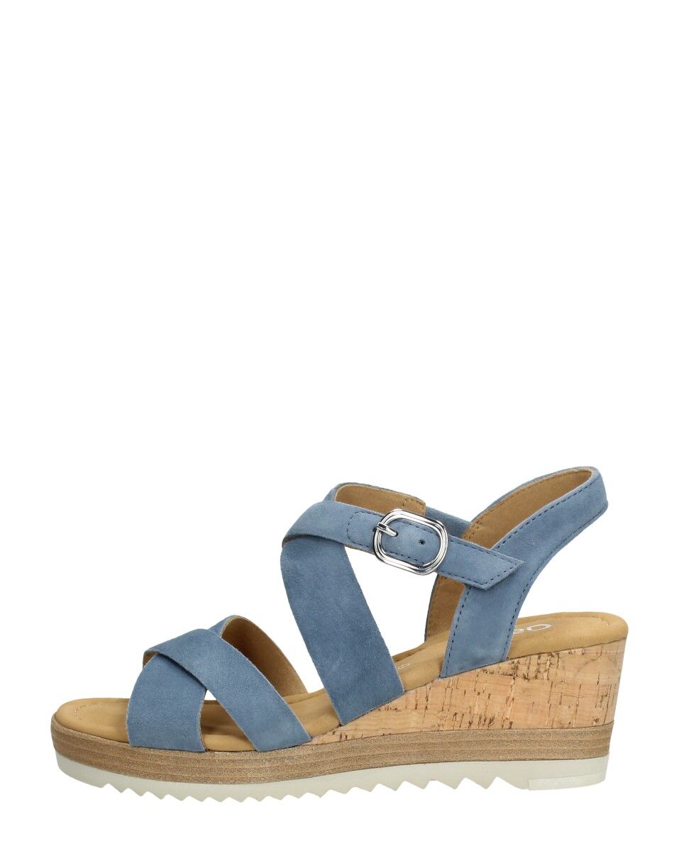 Gabor - Dames Sandalen  - Licht blauw - Size: 41 - female