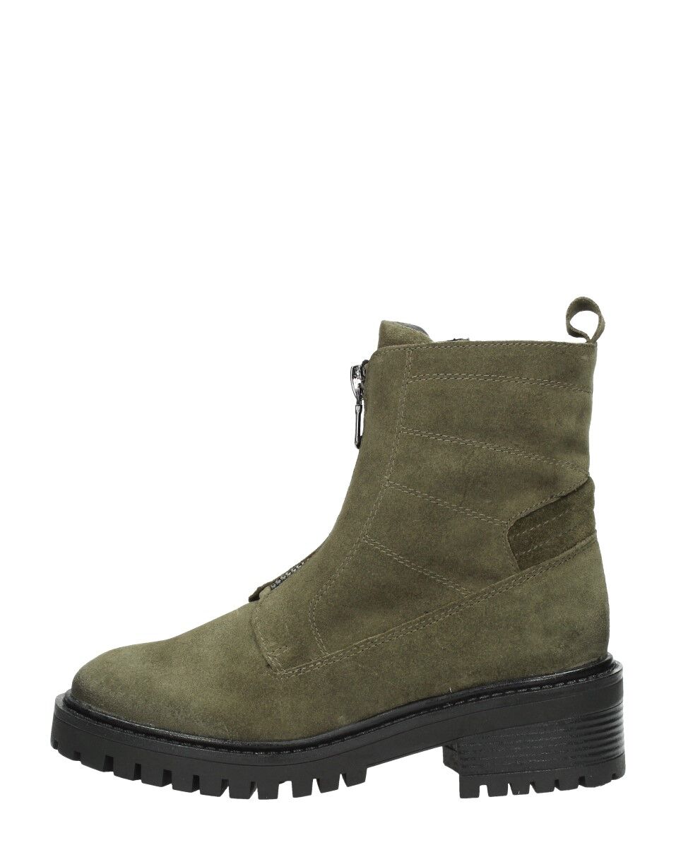 Ps. Poelman - Biker Boots  - Groen - Size: 36 - female