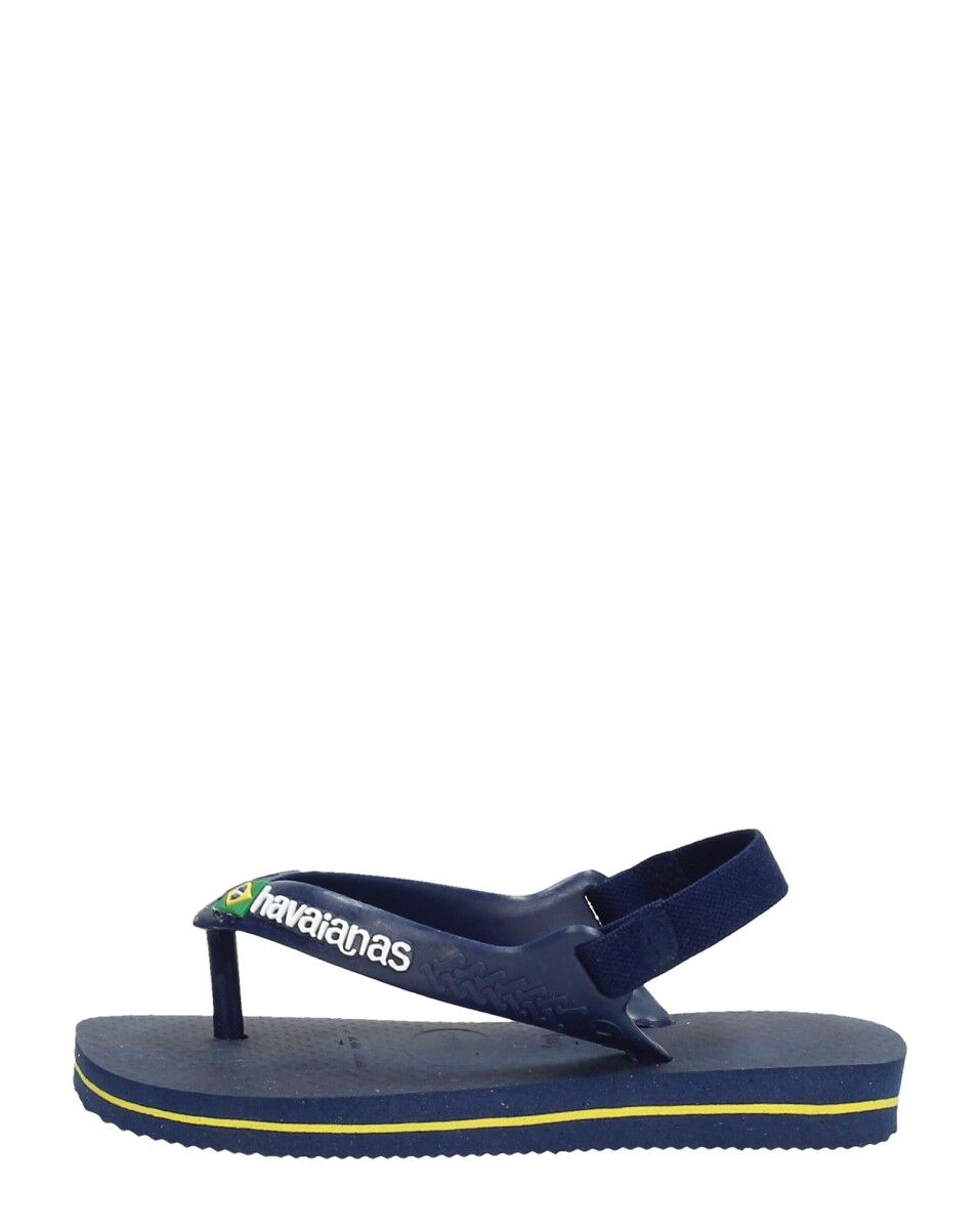 Havaianas - Baby Brasil Logo    - Blauw - Size: 25/26 - boys