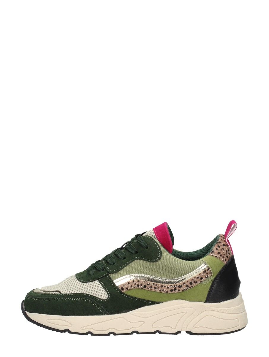 Sub55 - Sneakers Laag  - Groen - Size: 38 - female
