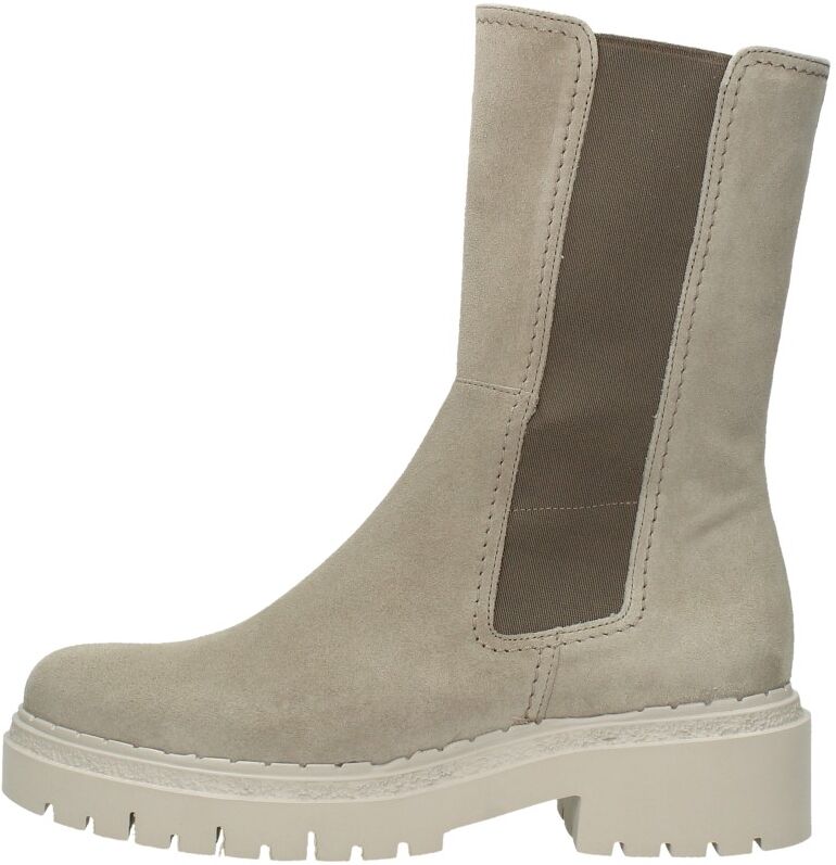 Gabor - Enkellaarsjes Plat  - Beige - Size: 41 - female