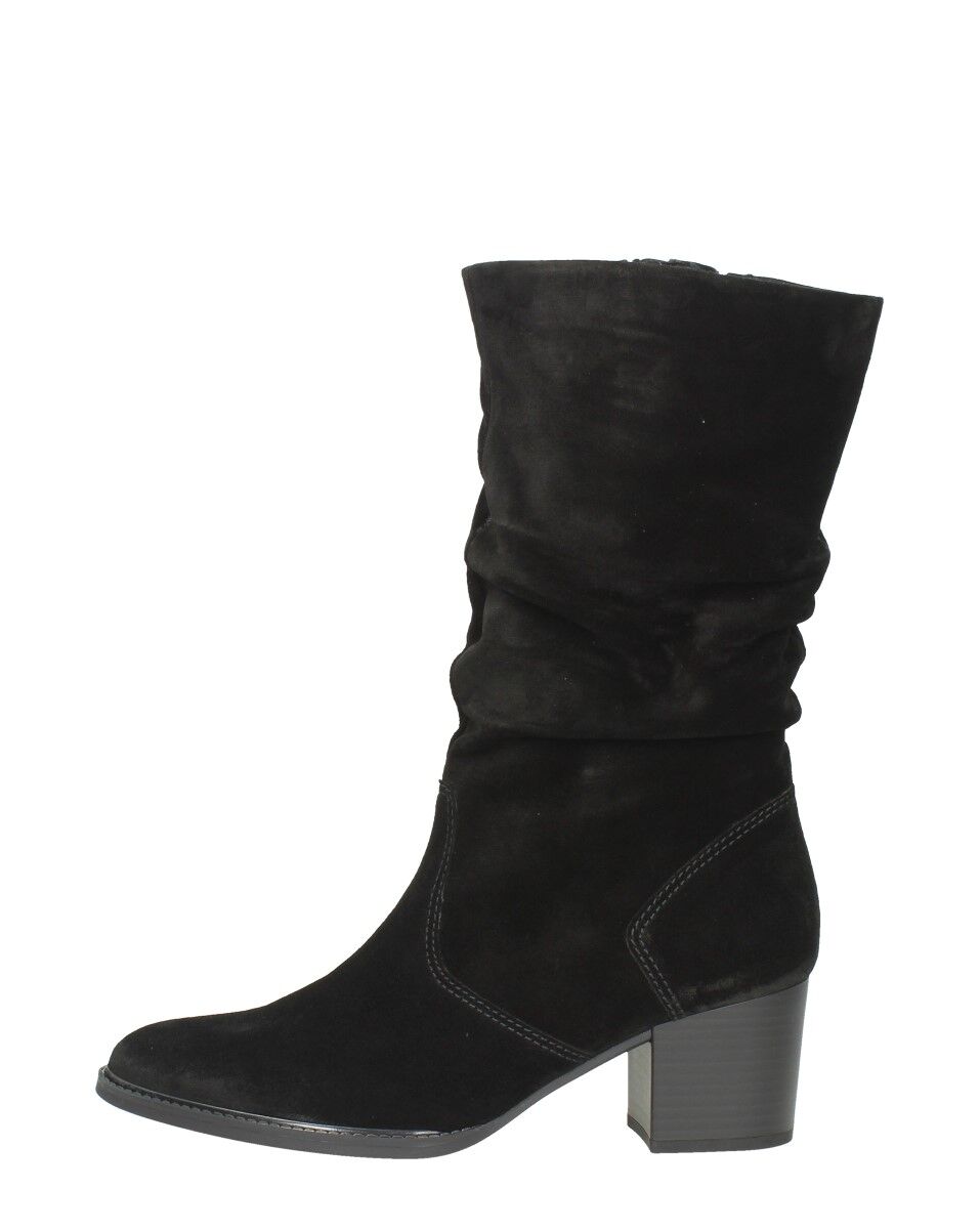 Gabor - Dames Kuitlaarzen  - Zwart - Size: 41 - female