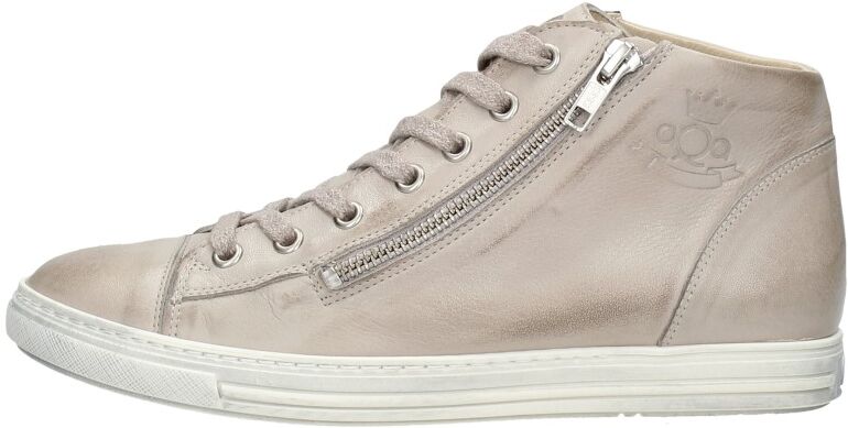 Aqa - Dames Veterschoenen  - Taupe - Size: 38 - female