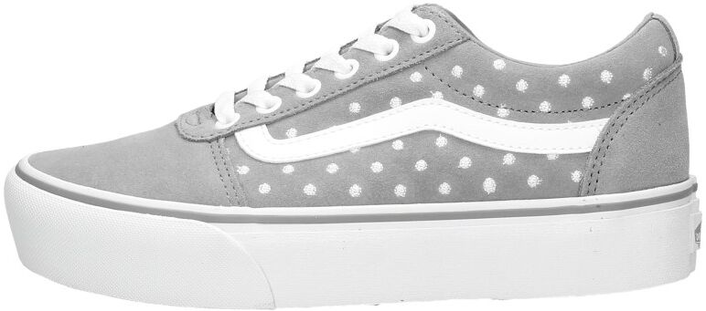 Vans - Ward Platform Licht Grijs  - Lichtgrijs - Size: 36 - female