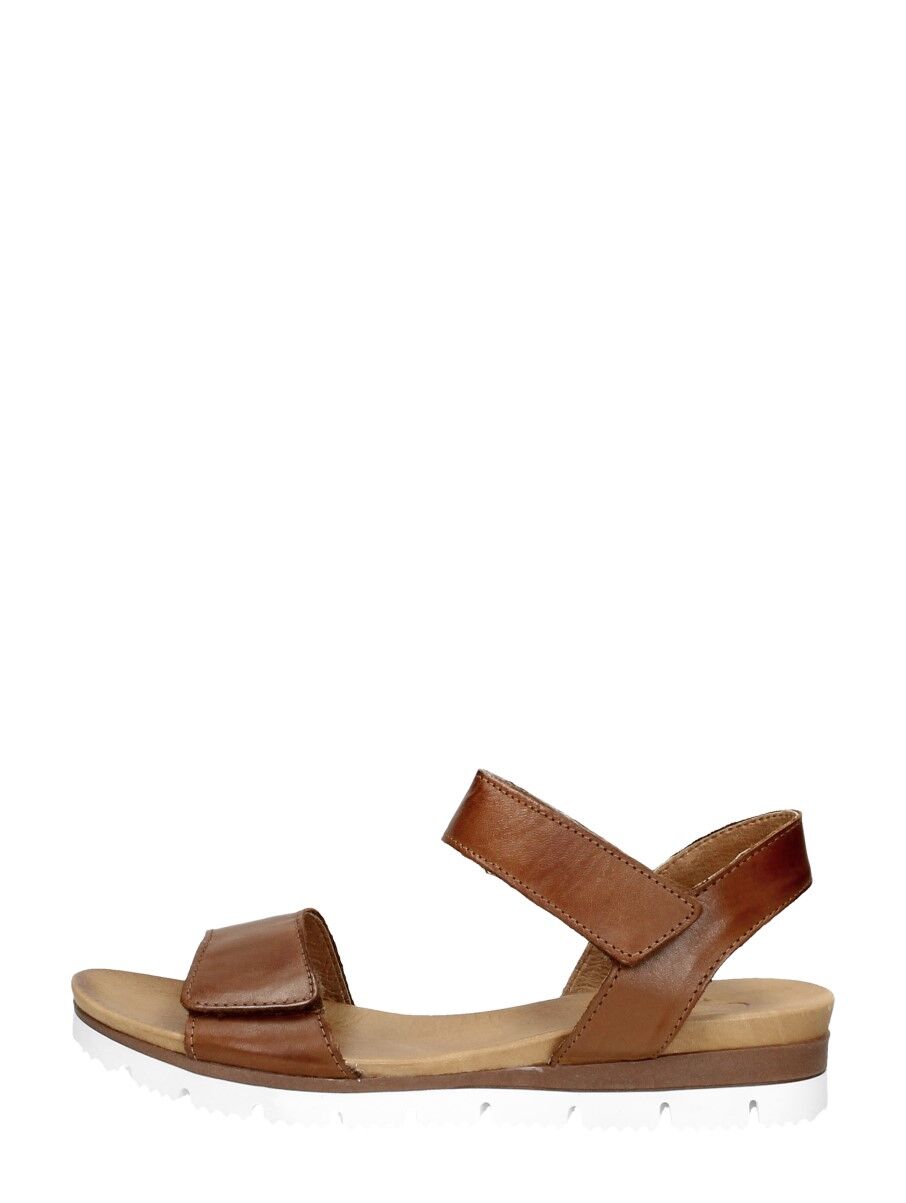 Aqa - Dames Sandalen  - Cognac - Size: 37 - female