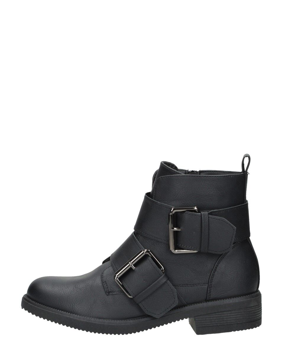 Visions - Biker Boots  - Zwart - Size: 36 - female