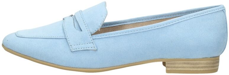 Marco Tozzi - Dames Mocassin  - Licht blauw - Size: 41 - female