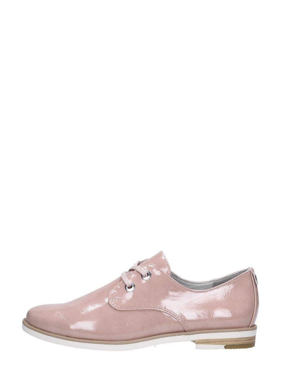 Marco Tozzi - Dames Veterschoenen  - Roze - Size: 37 - female