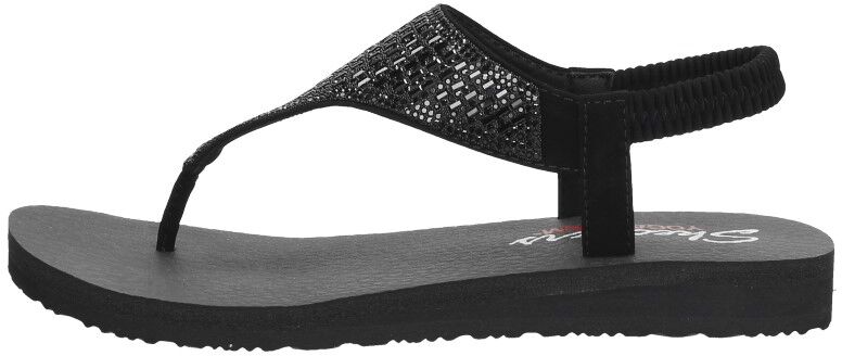 Skechers - Cali Meditation Rock Crown  - Zwart - Size: 39 - female