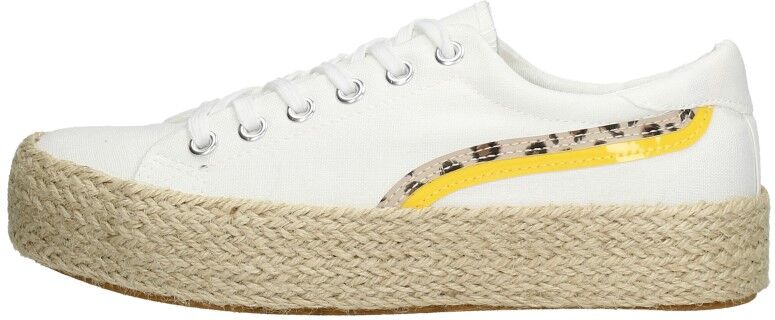 Visions - Dames Espadrilles  - Wit - Size: 38 - female