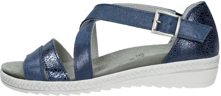 Choizz - Comfortabele Dames Sandalen  - Blauw - Size: 43 - female