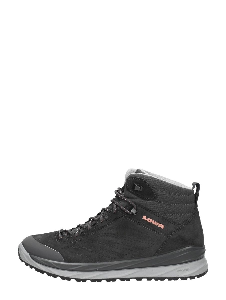 Lowa - Malta Gtx Mid Ws  - Donkergrijs - Size: 39.5 - female