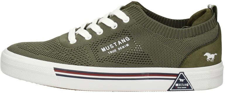 Mustang - Veterschoenen Laag  - Groen - Size: 37 - female