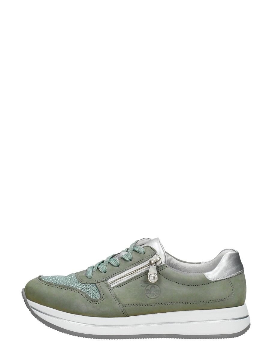 Rieker - Veterschoenen Laag  - Mint - Size: 36 - female