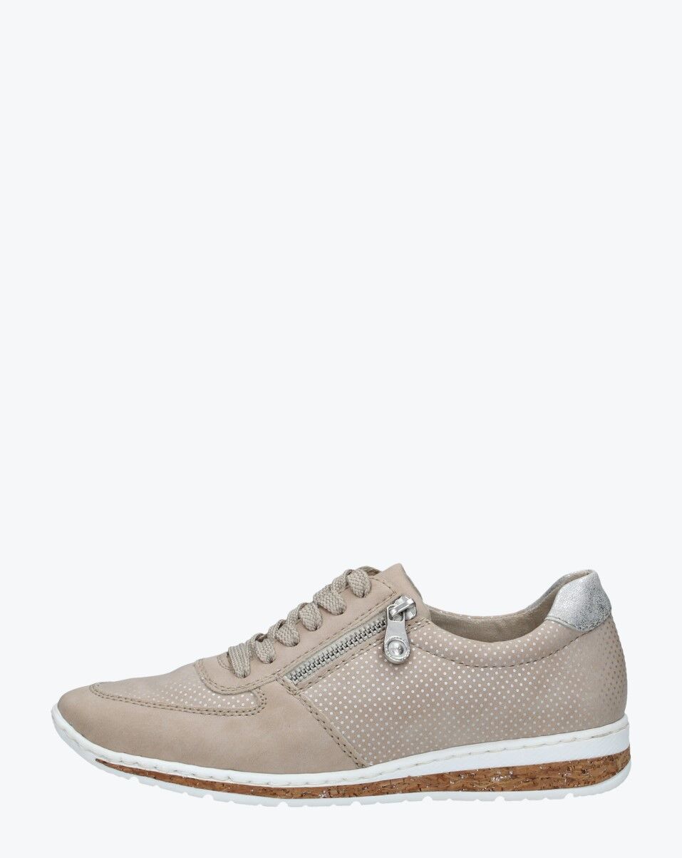 Rieker - Dames Sneakers  - Beige - Size: 36 - female