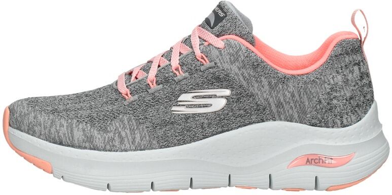 Skechers - Arch Fit - Comfy Wave  - Donkergrijs - Size: 41 - female