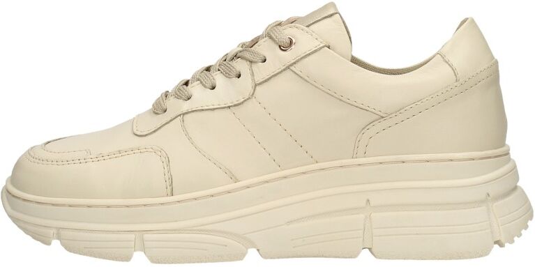 Sub55 - Dames Veterschoenen  - Beige - Size: 37 - female