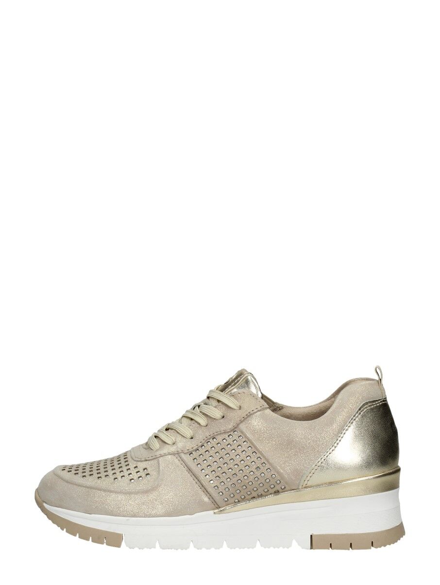 Tamaris - Sneakers Laag  - Beige - Size: 42 - female