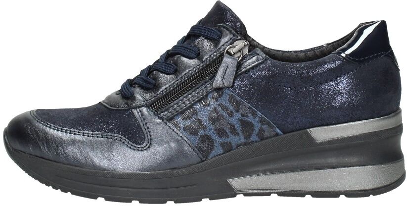 Sub55 - Dames Veterschoenen  - Blauw - Size: 43 - female