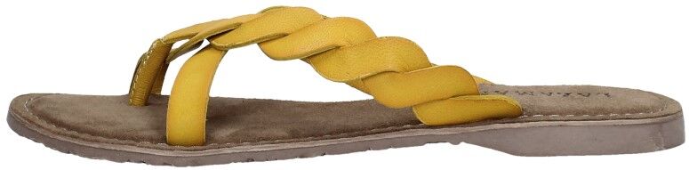 Lazamani - Dames Teenslippers  - Geel - Size: 40 - female