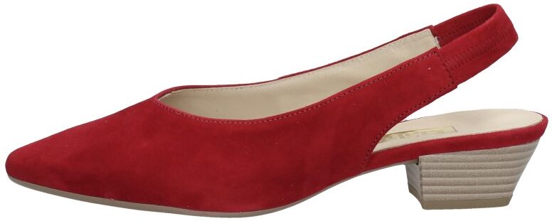 Gabor - Dames Slingback Pumps  - Rood - Size: 37 - female