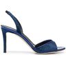 Giuseppe Zanotti Lilibeth leren slingback pumps - Blauw