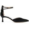 Badgley Mischka Lilibeth 50mm satijnen pumps - Zwart