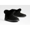 boohoo Kleine Gezellige Laarzen Met Faux Fur, Black 40