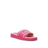 La Modeuse Sandalen met opschrift Love, Fuchsia, 38 EU