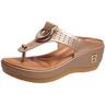 HENXUE Zomersandalen voor dames, dikke sleehak zomersandalen voor dames, strandsandalen met hoge hak, zomersandalen voor dames,006,37