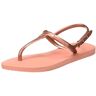 Havaianas Twist T-Spangen sandalen voor dames, Zijde Roos, 33/34 EU