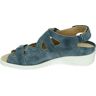 Durea 7419 G Platte sandalenDames Sandalen Kleur: Blauw Maat: 41