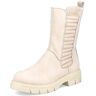 Rieker DAMES Enkellaarzen Z9181, Vrouwen Enkellaarzen,laarzen,laars,halve laars,bootie,rits,Beige (beige / 62),38 EU / 5 UK