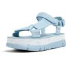 Camper Oruga Up Sandal voor dames, Lt/Pastel Blue, 37 EU, Lt Pastel Blue, 37 EU