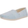 TOMS Alpargata Speckled Platte slipper voor dames, Pastel Blue Speckled, 36.5 EU