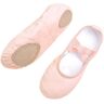 WEKIVA Balletschoenen, balletschoenen, 2 paar balletschoenen for meisjes, balletschoenen, danscanvas, zachte zool, balletdansschoen, meisjes dames, balletslippers (Color : Flesh, Size : 4)