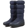 Bestgift Donslaarzen, sneeuwlaarzen, casual laarzen, dameslaarzen, Blauw, 37 EU