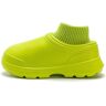 RomukA Modehuispantoffels voor dames, antislip damespantoffels, waterdichte damespantoffels maat 8, harde bodempantoffels voor dames binnen (Color : Green, Size : 43 EU)