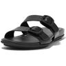 fitflop Gracie platte sandaal voor dames, Zwart, 39 EU