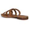 Geox Dames D Sozy S U Flat Sandal, Cognac, 38,5 EU, cognac, 38.5 EU