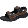 IQYU Schoenen voor dames, zomersandalen, wandelsandalen, outdoor wandelsandalen, luchtkussen-sportsandalen, strandsandalen, witte schoenen voor dames, bruin, 41 EU