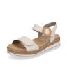 Remonte Dames D0Q52 sandalen, porselein / 60, 42 EU, porselein 60, 42 EU