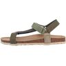 Thies Sandalen in grote maten meerkleurig th520026-01 multi forrest grote damesschoenen, Multi Forrest, 43 EU Breed