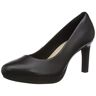 Clarks Ambyr Joy Pumps voor dames, zwart leder, 36 EU